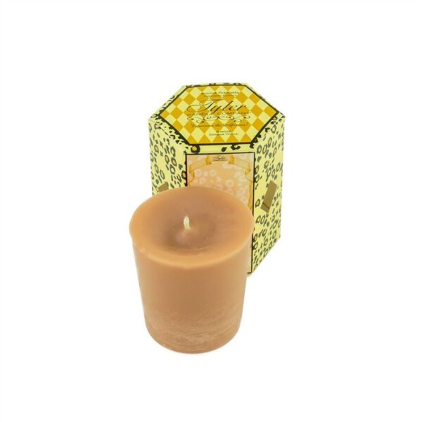 Tyler Warm Sugar Cookie Votive Tyler Candle in elegant glass jar with premium fragrance