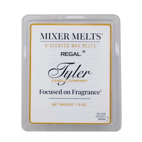 Tyler Regal Wax Melt Tyler Candle in elegant glass jar with premium fragrance