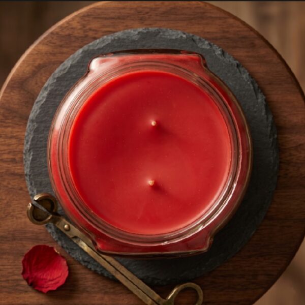 Tyler 11oz Christmas Traditions scented candle in elegant jar with warm holiday fragrance