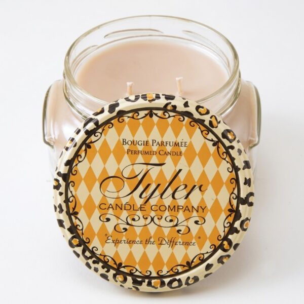 Tyler 22oz Manly Man bold masculine three-wick large candle in signature glass jar
