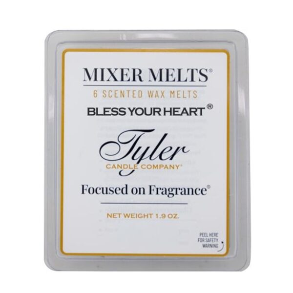 Tyler Bles Your Heart Wax Melt Tyler Candle in elegant glass jar with premium fragrance
