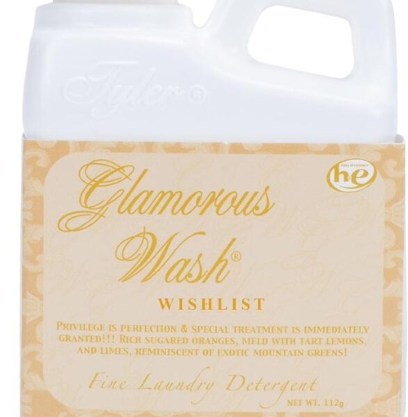 Tyler Diva Glam Wash 112g Tyler Candle in elegant glass jar with premium fragrance