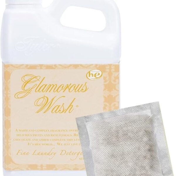 Tyler Entitled Glam Wash 1892g Tyler Candle in elegant glass jar with premium fragrance