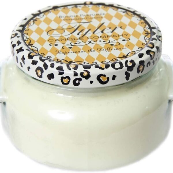 Tyler Homecoming 22oz Tyler Candle in elegant glass jar with premium fragrance
