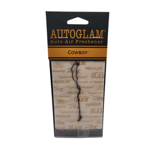 Tyler Cowboy Autoglam Tyler Candle in elegant glass jar with premium fragrance