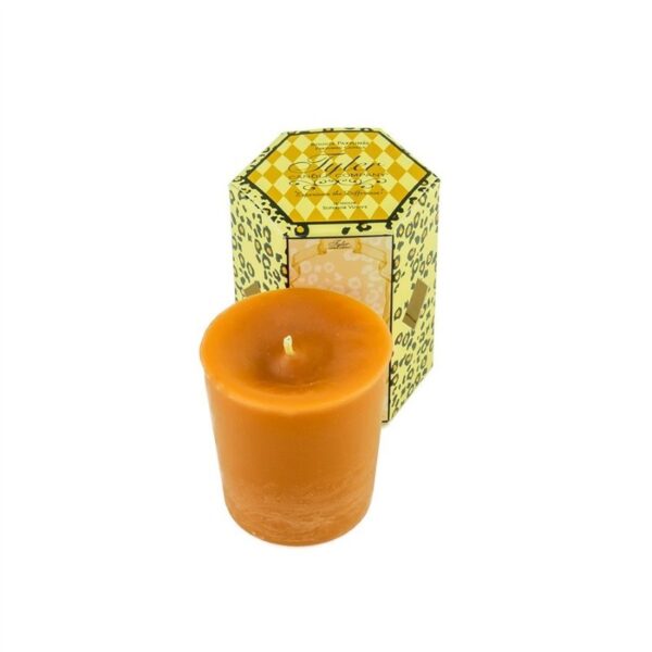Tyler Cowboy Votive Tyler Candle in elegant glass jar with premium fragrance